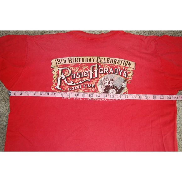 Vintage 1992 Rosie O'Grady's Good Time Emporium Orlando T-Shirt Men's XL - Picture 8 of 8